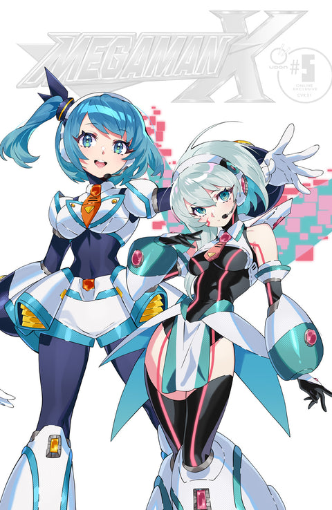 Mega Man X #5 CVR X1 - by Atomic Marshmallow Ladies of X