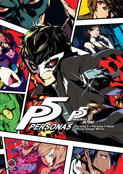 Persona 5 + Persona 5 Royale: Official Design Works (PLUS FREE MANGA)