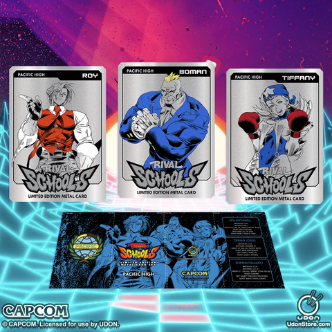 Rival Schools: Pacific High Collectible Metal Card Set