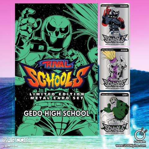 Rival Schools: Gedo High Collectible Metal Card Set