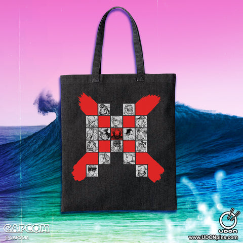 Street Fighter Masters Denim Tote