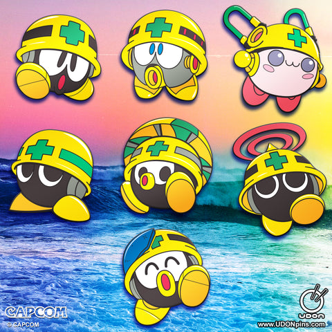 Mega Man Metall Generations Lucky Draw Pins