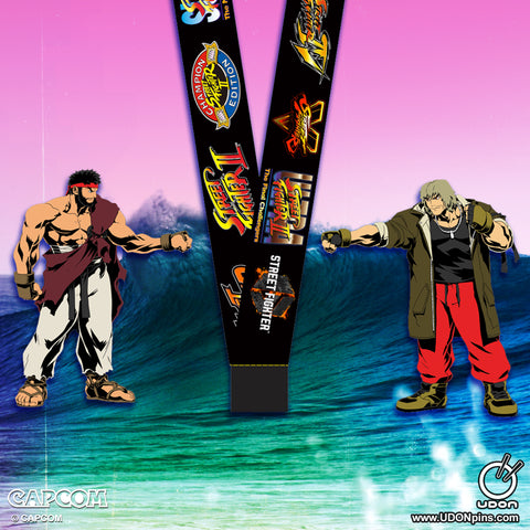 Street FIghter 6 Let's Go Bro Lanyard & Pin Set