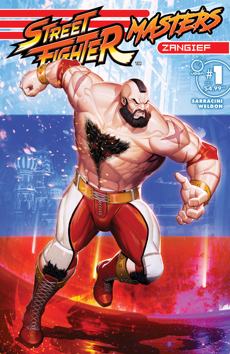 Street Fighter Masters: Zangief #1 CVR A - Genzoman – UDON