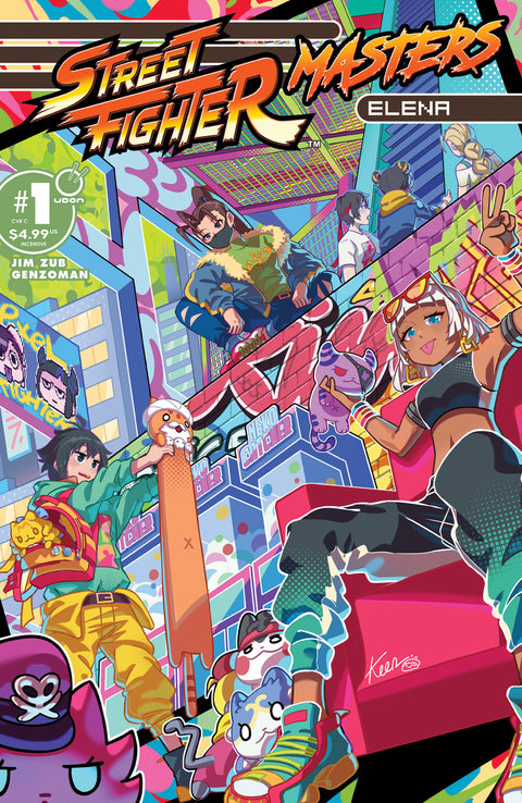 Street Fighter Masters: Elena #1 Incentive CVR C - Keenbiscuit