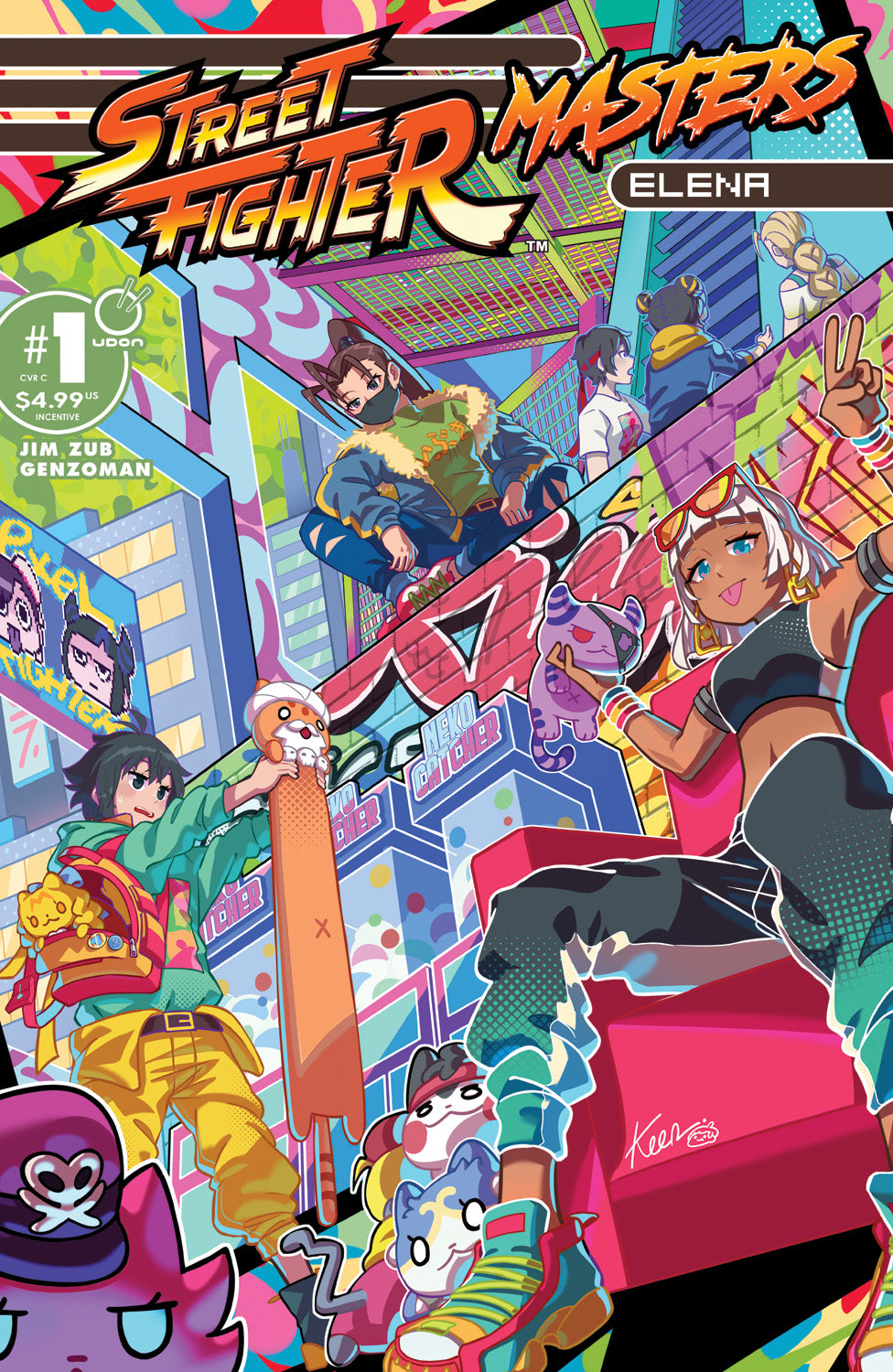 Street Fighter Masters: Elena #1 Incentive CVR C - Keenbiscuit