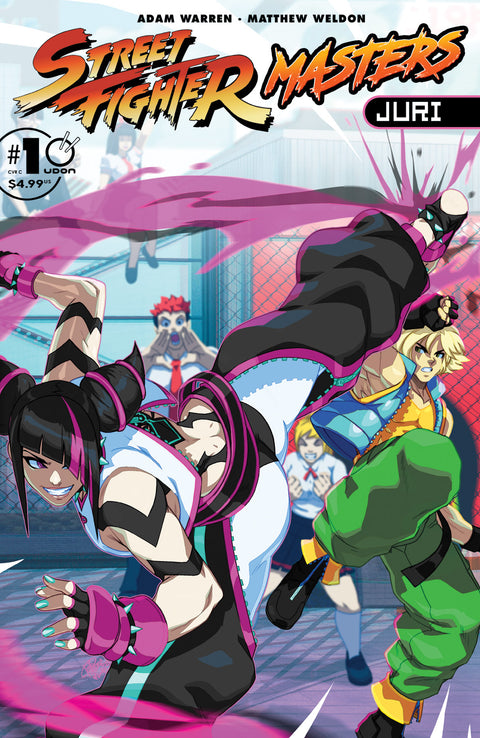 Street Fighter Masters: Juri #1 CVR C - Tovio Rogers