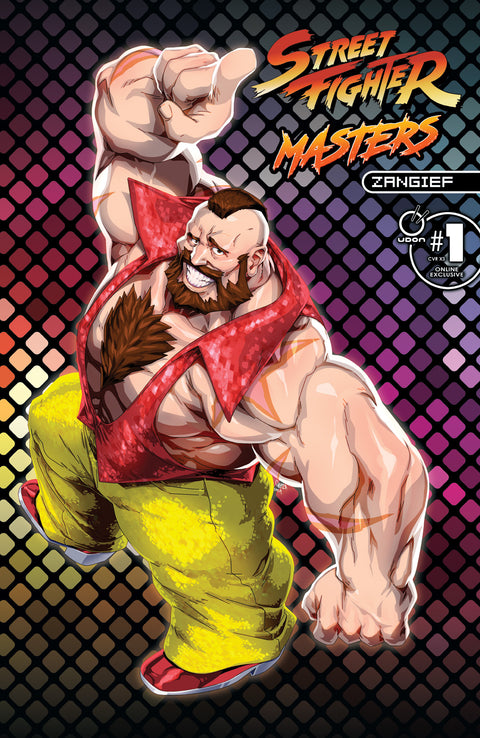 Street Fighter Masters: Zangief #1 CVR X3 - Chamba Store Exclusive