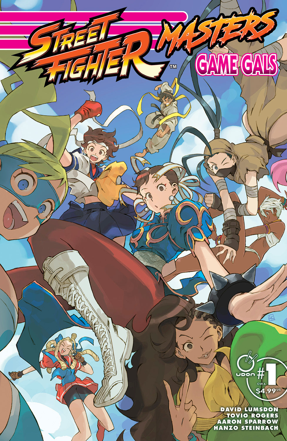 Street Fighter Masters: Game Gals #1 - CVR A - Andrea Cofrancesco