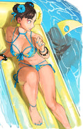 Street Fighter Swimsuit Special Volume 2 Hardcover - Gold Foil Online Exclusive