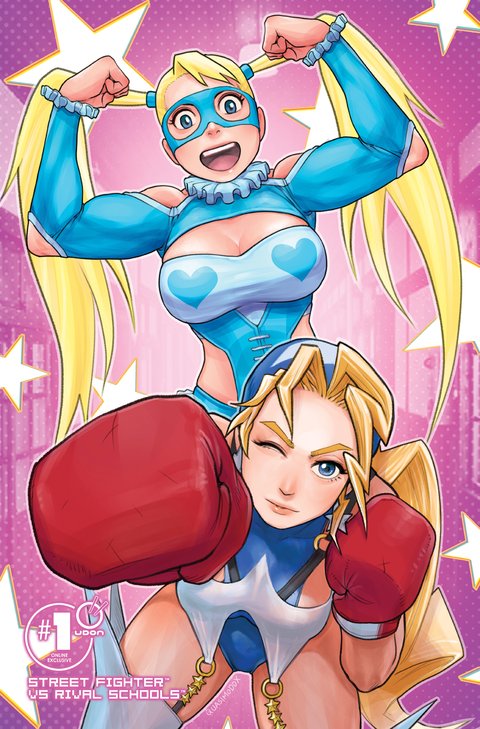 Street Fighter VS Rival Schools #1 - UDON Store Exclusive Cover by Quasimodox