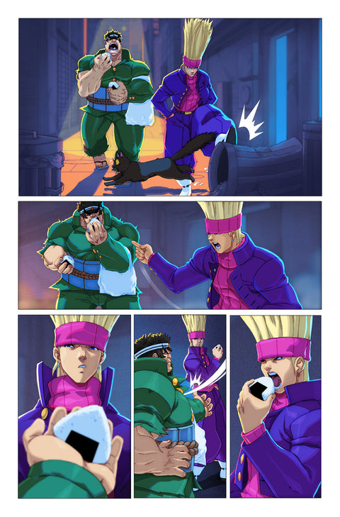 Street Fighter VS Rival Schools #1 - UDON Store Exclusive Cover by Quasimodox