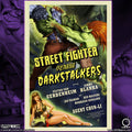 Street Fighter VS Darkstalkers -  Blanka/Victor Movie Homage Art Print