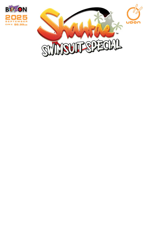 2025 Shantae Swimsuit Special #1 CVR C - Blank Sketch
