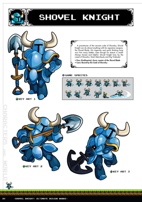 Shovel Knight: Ultimate Design Works Hardcover