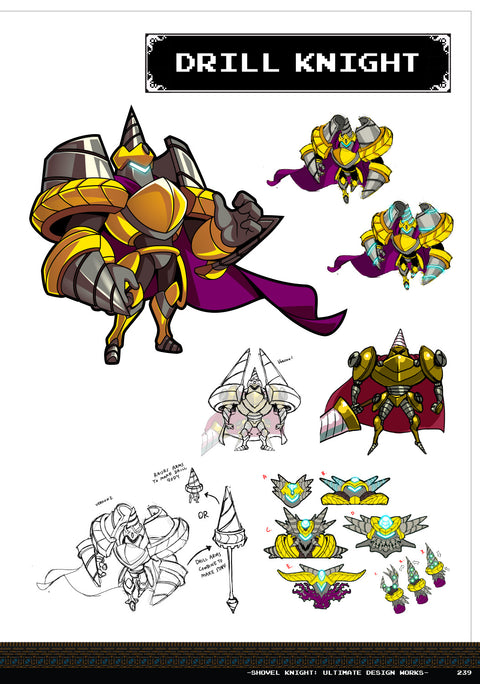 Shovel Knight: Ultimate Design Works Hardcover