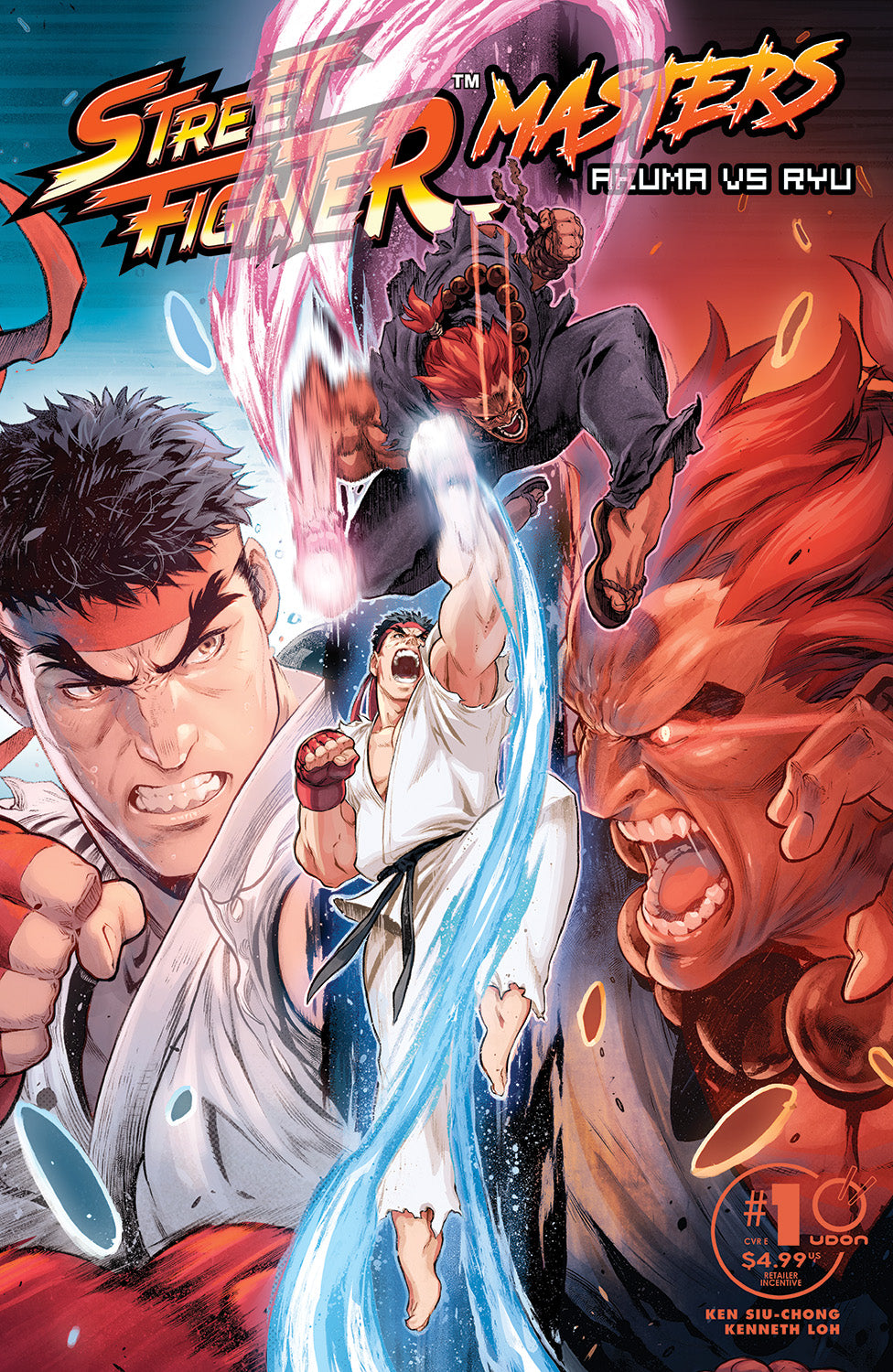 Street Fighter Masters: Akuma VS Ryu #1 - Incentive CVR E - Iban Coell ...