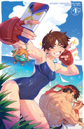 Street Fighter Masters: Akuma VS Ryu #1 - CVR X1 - Sakura Swimsuit Online Exclusive