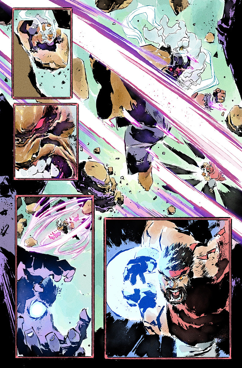 Akuma Ryu Rivalry Street Fighter Masters: Akuma VS Ryu #1 - Incentive CVR E - Iban Coell ...