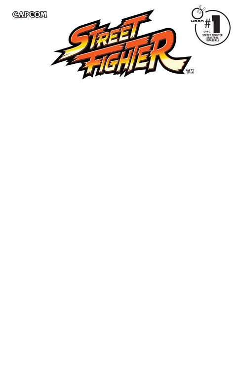 Street Fighter Masters: Kimberly #1 - Blank Sketch CVR C