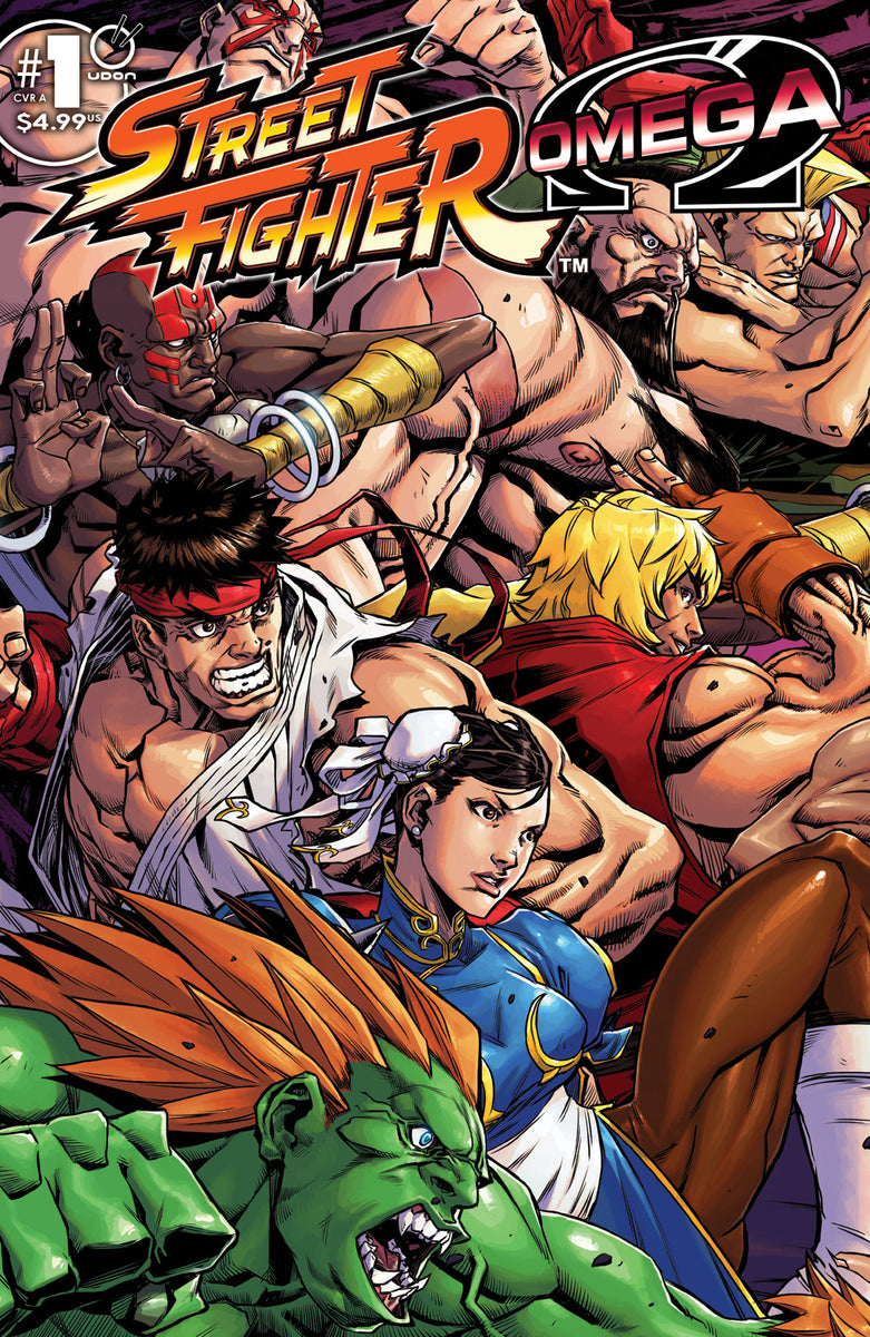 Sython Fighter Street Fighter Udon Comic Line Art