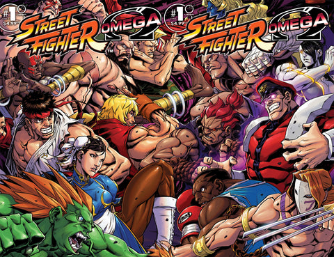 Street Fighter Omega #1 CVR A+B Set - Joe Ng