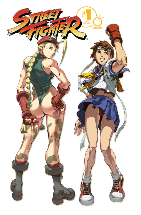 Street Fighter #1 - 2025 Edition Reprint Retro CVR D by Alvin Lee