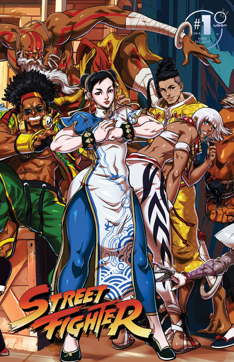 Street Fighter #1 - 2025 Edition Reprint Wraparound World Jam CVR X1 by Long Vo