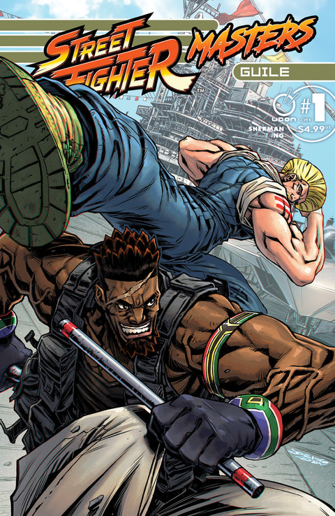 Street Fighter Masters: Guile #1 CVR B - Joe Ng