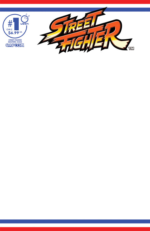 Street Fighter Masters: Guile #1 CVR C - Blank Sketch