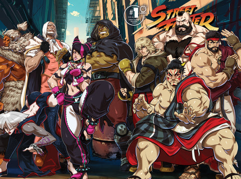 Street Fighter Masters: Guile #1 CVR X4 - Wraparound World Jam
