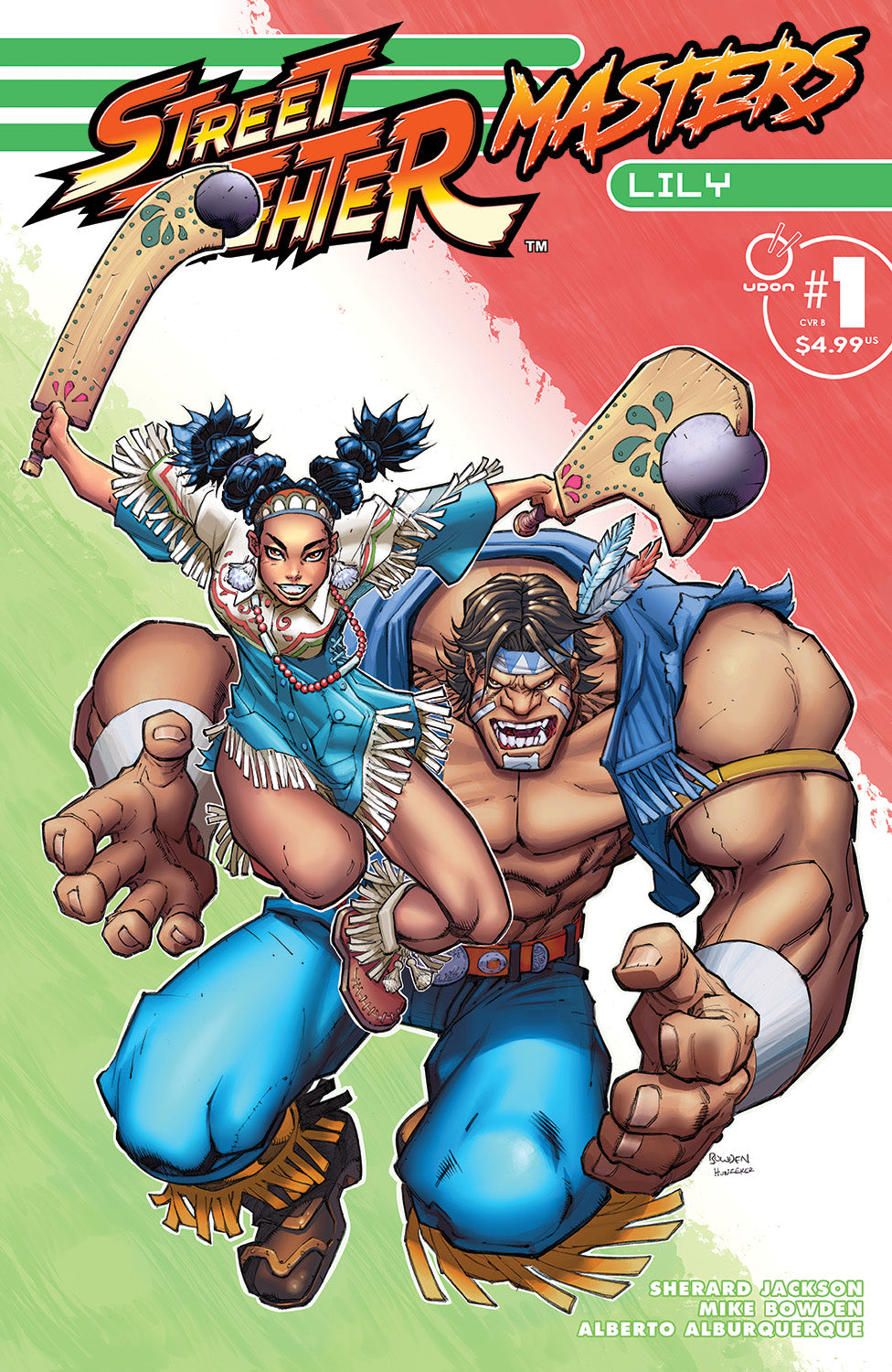 Street Fighter Masters: Lily #1 CVR B - Mike Bowden – UDON