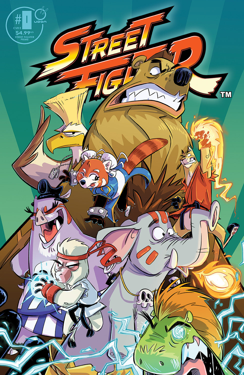Street Fighter Prime #0 Incentive CVR E - Dax Gordine – UDON