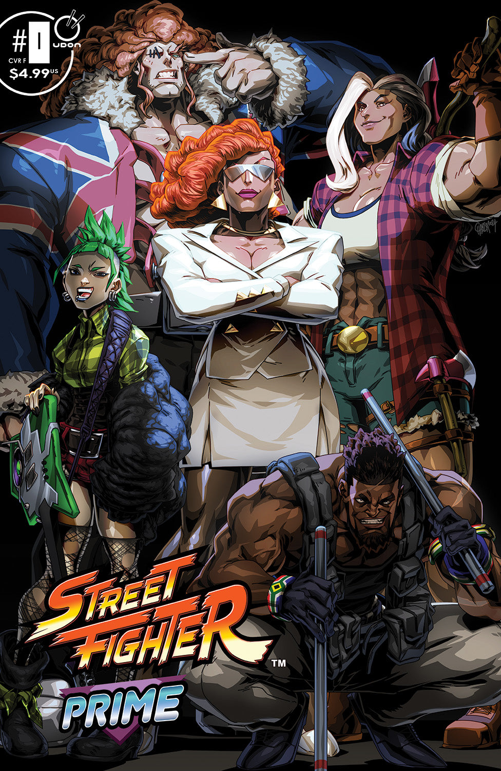 Street Fighter Prime #0 Secret Incentive CVR F - Chamba Street Fighter Prime #0 Secret Incentive CVR F - Chamba