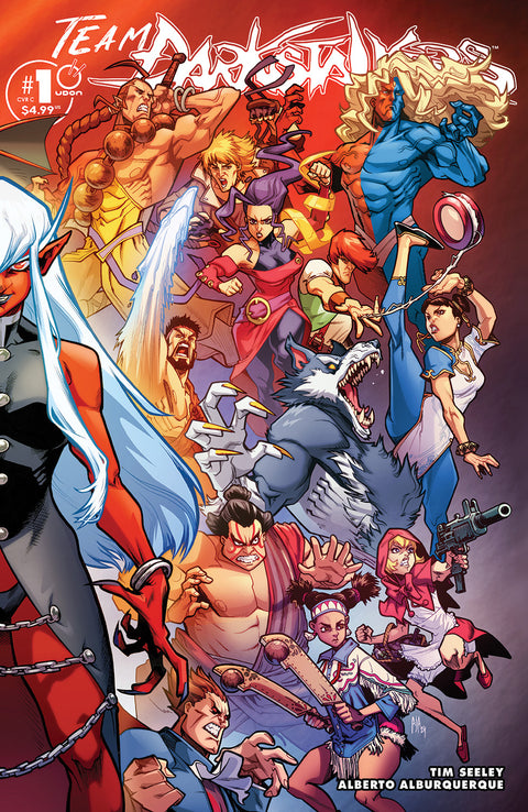 Team Darkstalkers #1 CVR C - Alberto Alburquerque