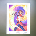 Street Fighter Vintage Limited Edition Art Print - Rose by Jo Chen