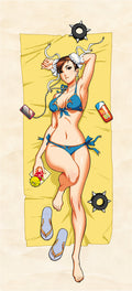 Street Fighter Beach Party Pinup - Chun-Li Dust Jacket