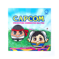 Capcom Collectible Character Egg Pins - Ryu & Chun-Li 2 Pack