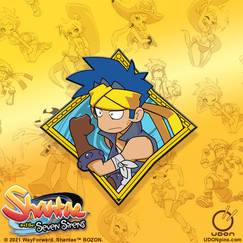 Shantae Limited Edition Character Portrait Pin Series
