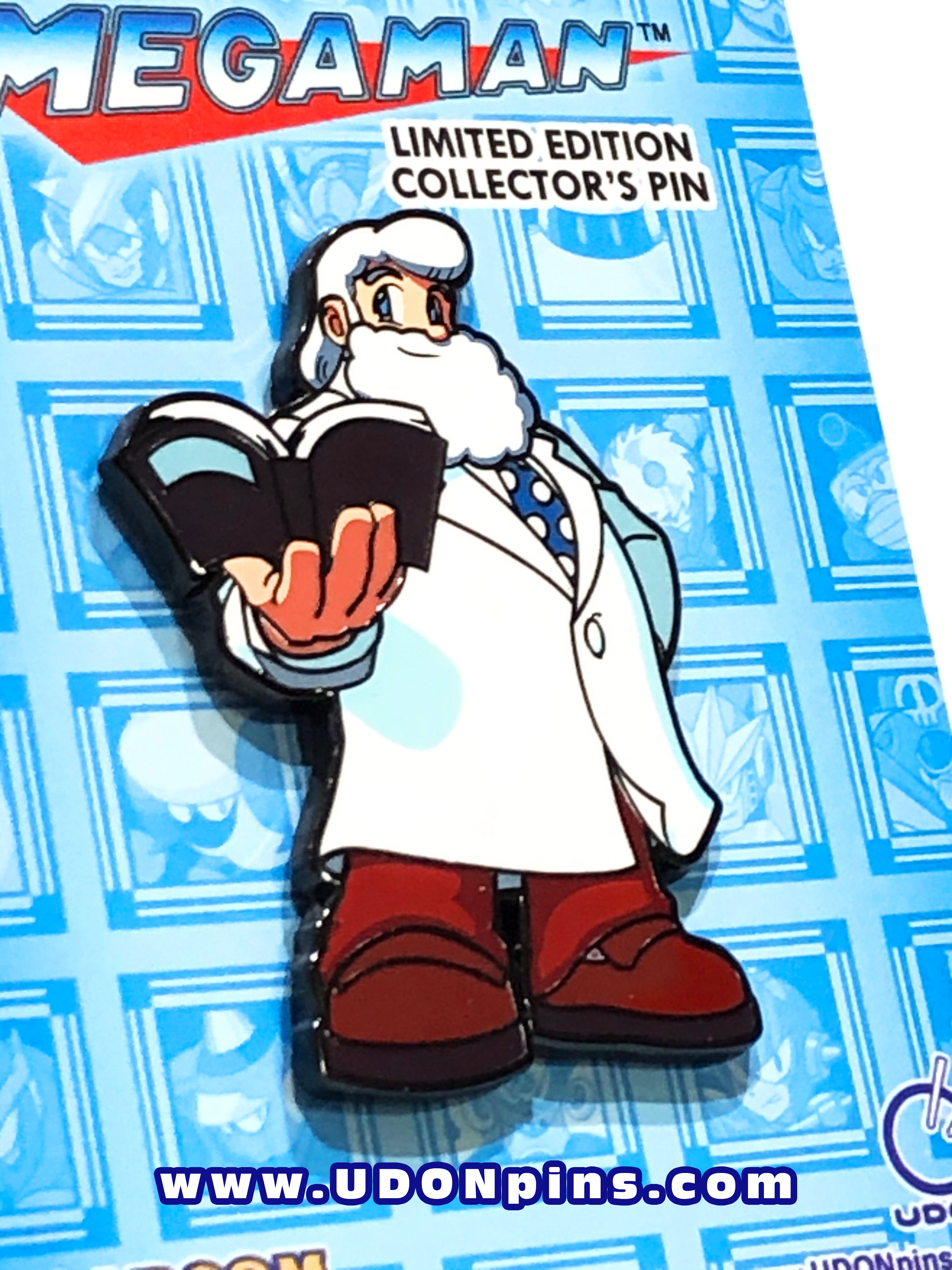 Mega Man Classic Collector's Pin - Dr. Light – UDON Entertainment