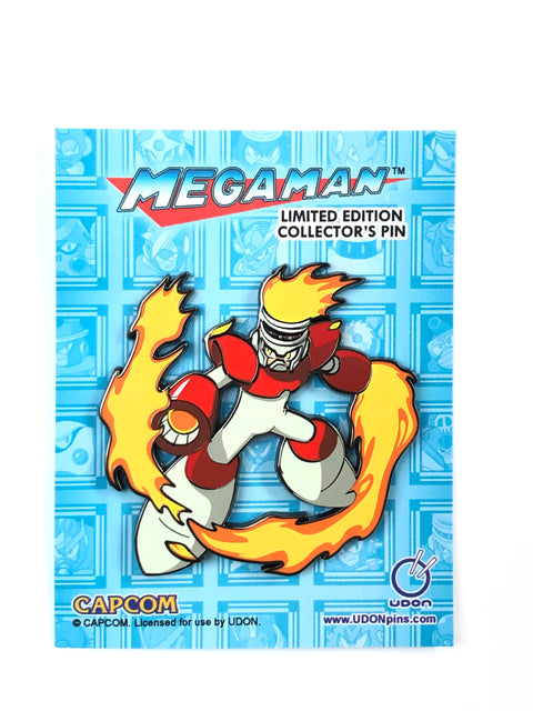 Mega Man Robot Masters Collector's Pin - Fire Man