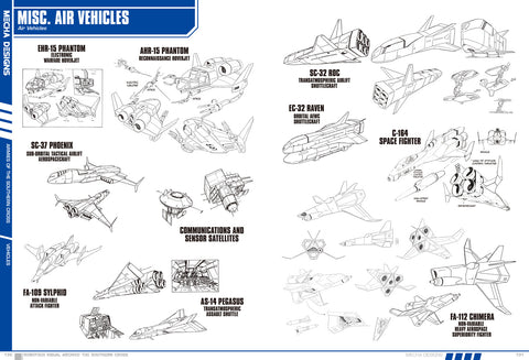 Robotech Visual Archive: The Southern Cross - Hardcover