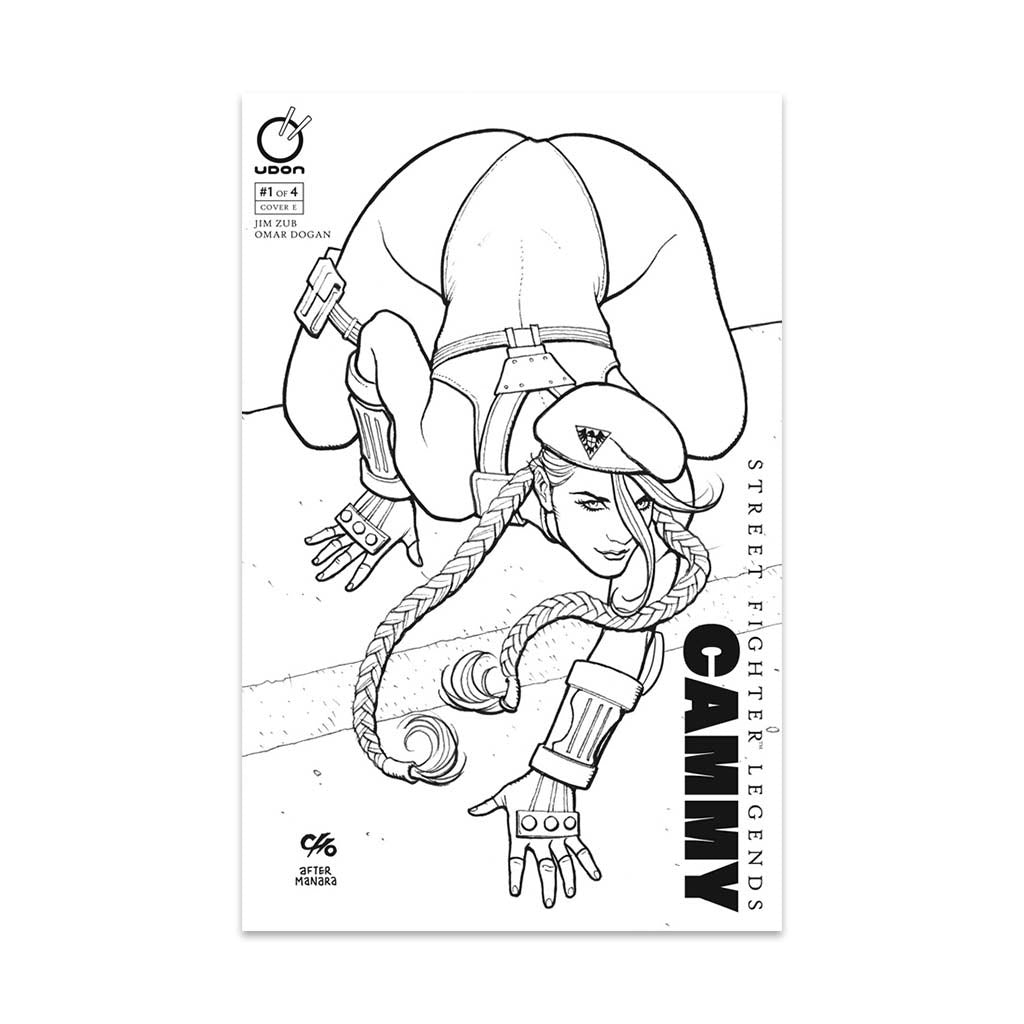 Street Fighter Legends: Cammy #1 1:20 Incentive CVR D Black & White – UDON  Entertainment