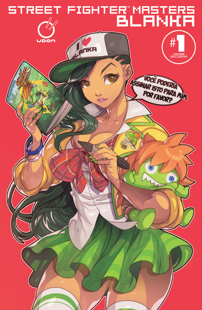 Blanka - Korean Street Fighter 2 Manga - Blanka - Sticker
