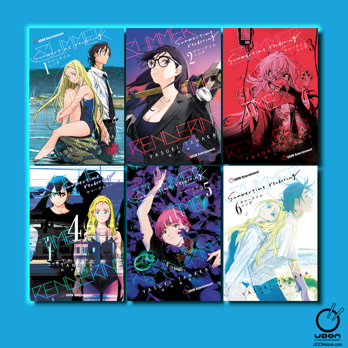 Is Summertime Rendering Complete Summertime Rendering - Complete Manga Collection – UDON Entertainment