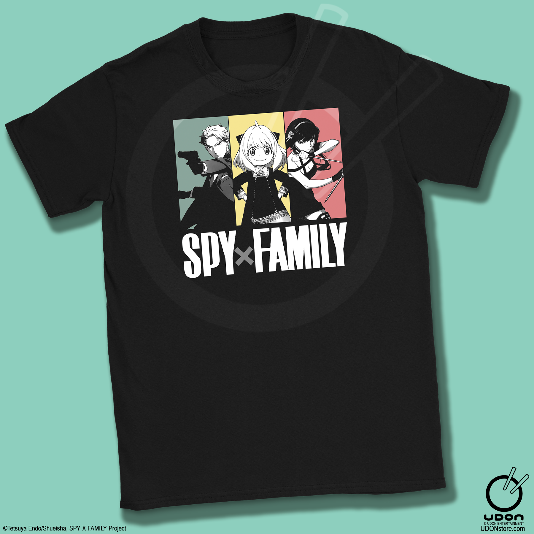 SPY x FAMILY TEE - Family (Black) – UDON Entertainment SPY x FAMILY TEE - Family (Black) – UDON Entertainment