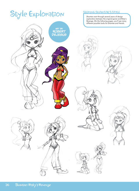 UDON Seconds - The Art of Shantae Hardcover Edition