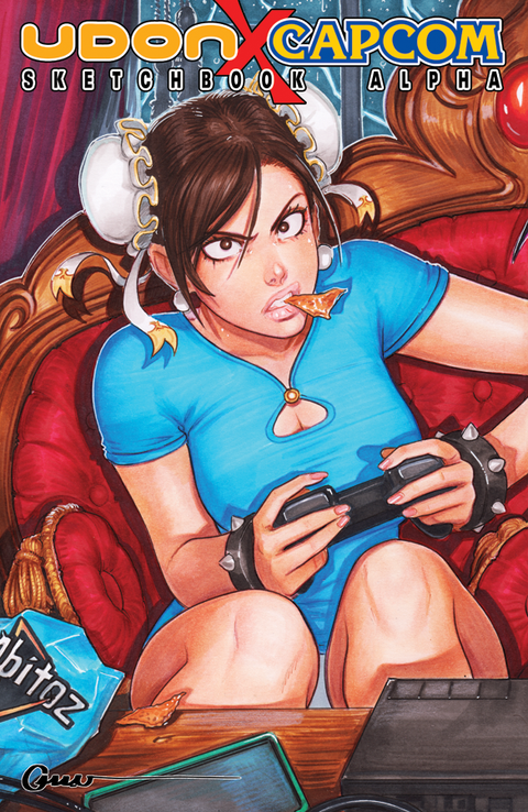 UDON X Capcom: Sketchbook Alpha - CVR A - Online Exclusive