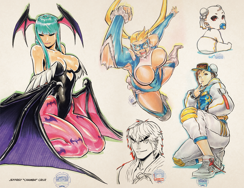 UDON X Capcom: Sketchbook Alpha - CVR A - Online Exclusive