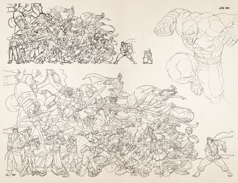 UDON X Capcom: Sketchbook Alpha - CVR A - Online Exclusive